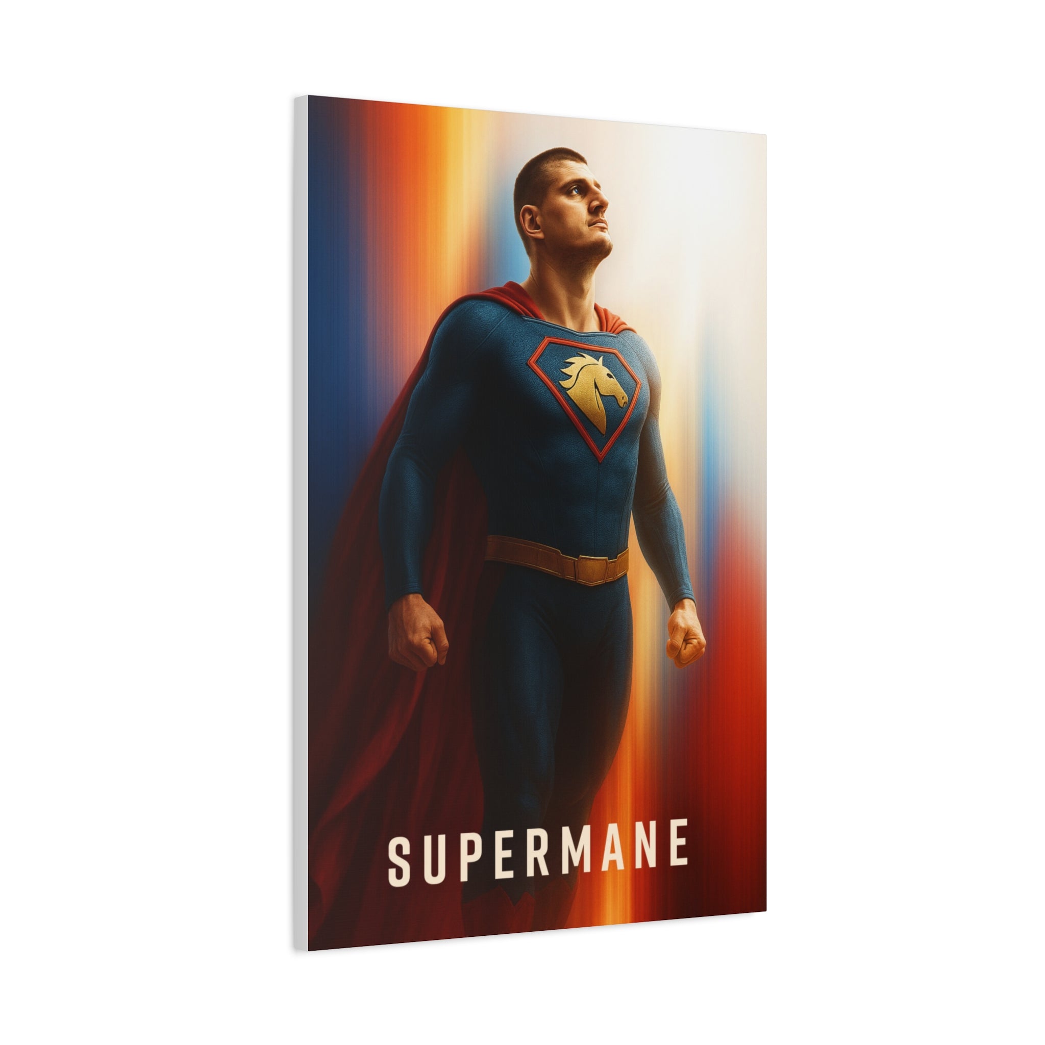 Supermane Canvas Print