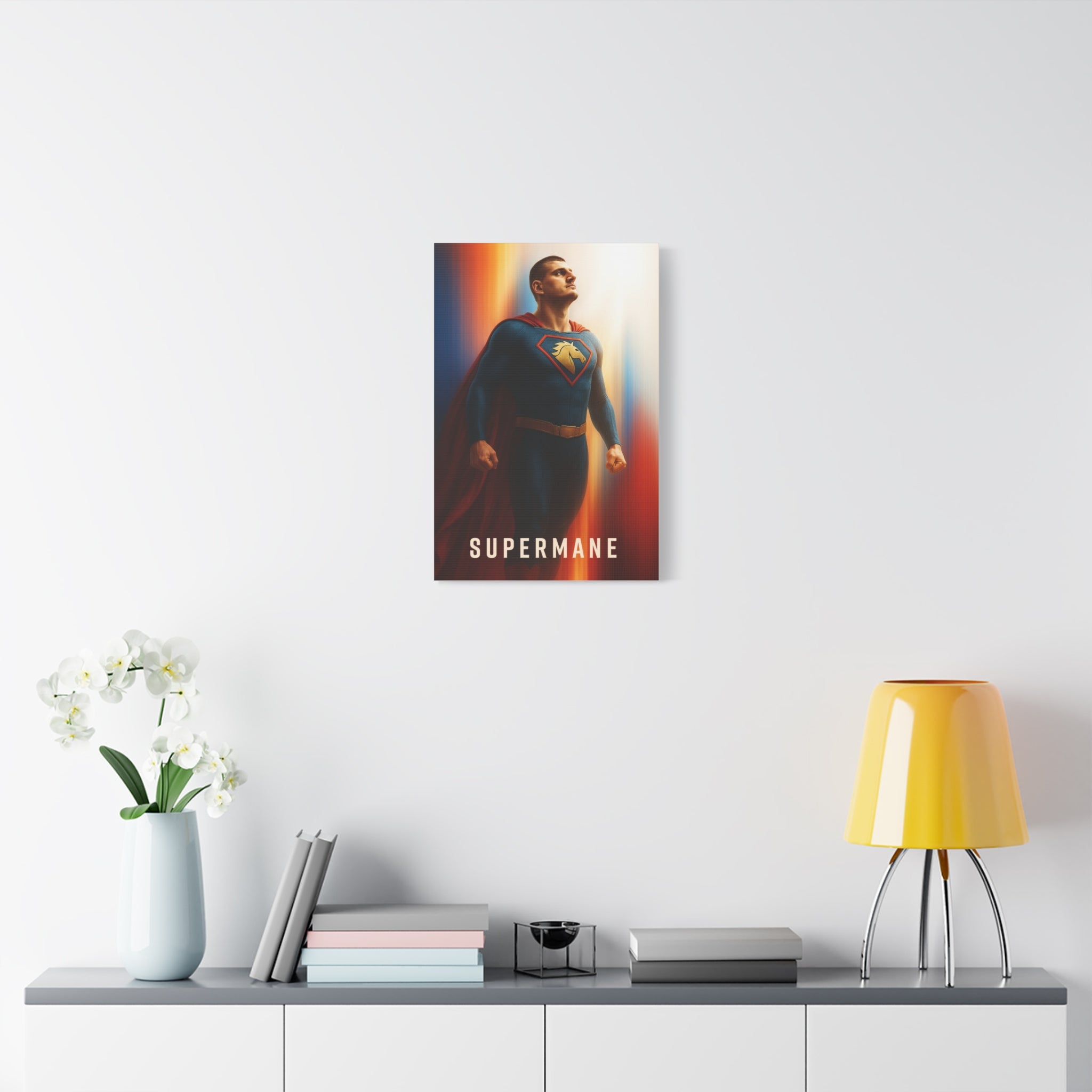 Supermane Canvas Print