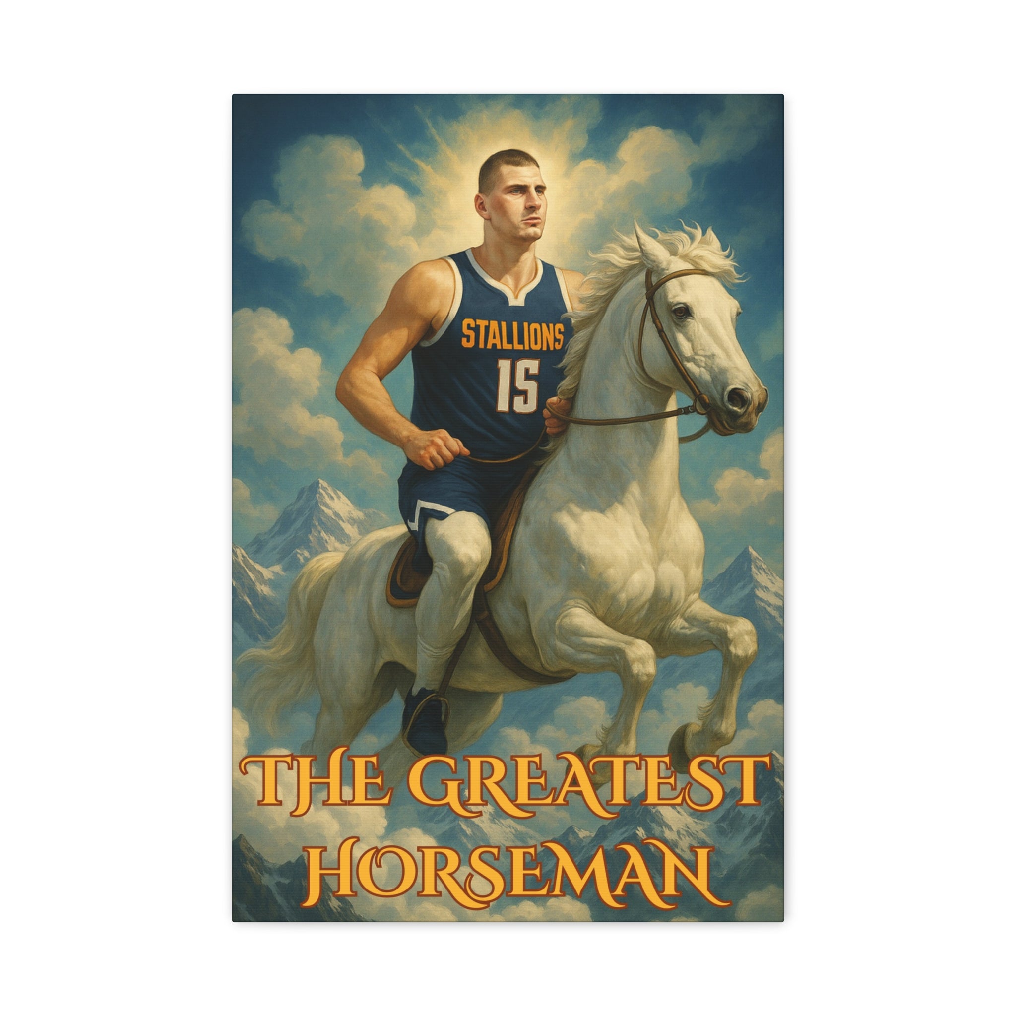 The Last Horseman Canvas Print