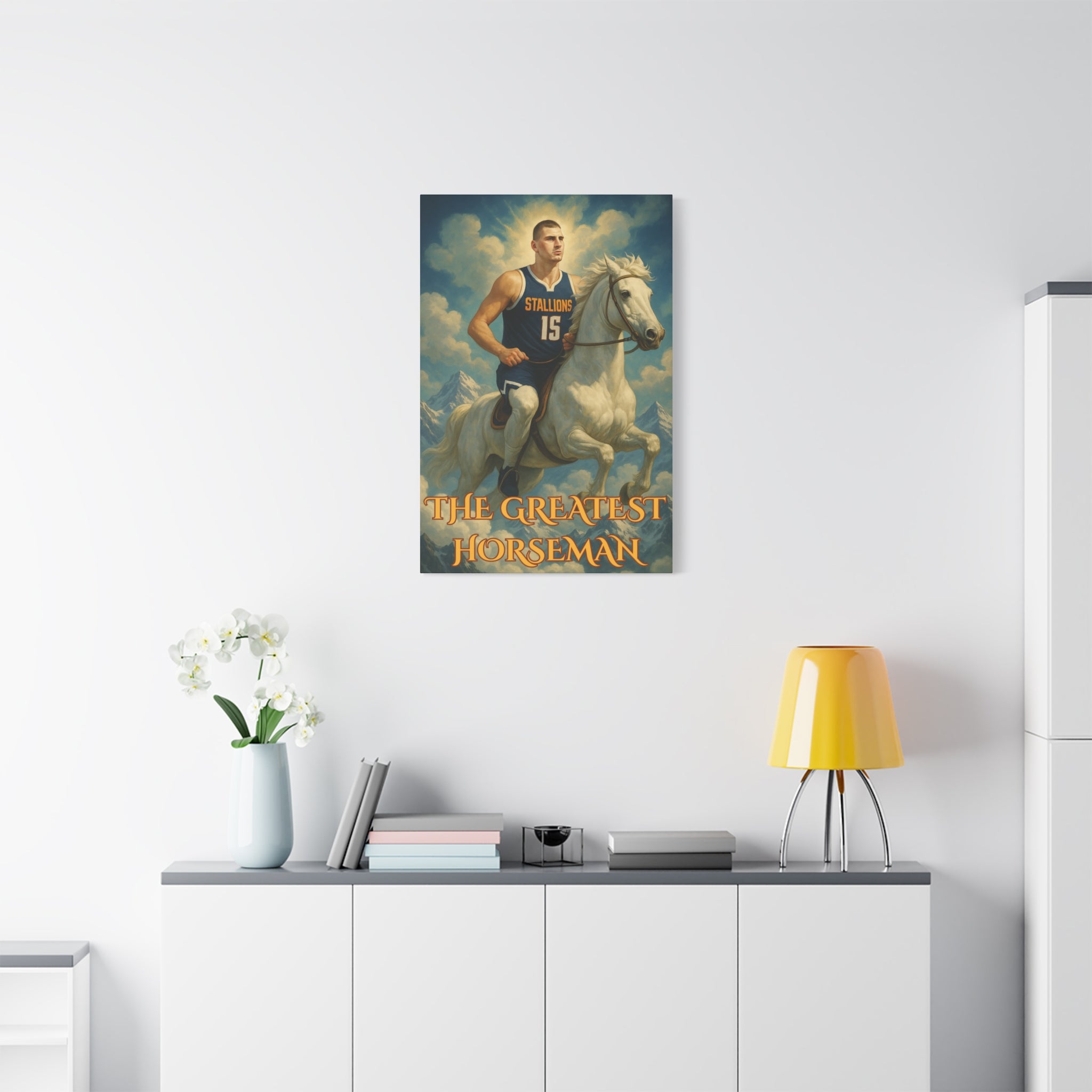 The Last Horseman Canvas Print