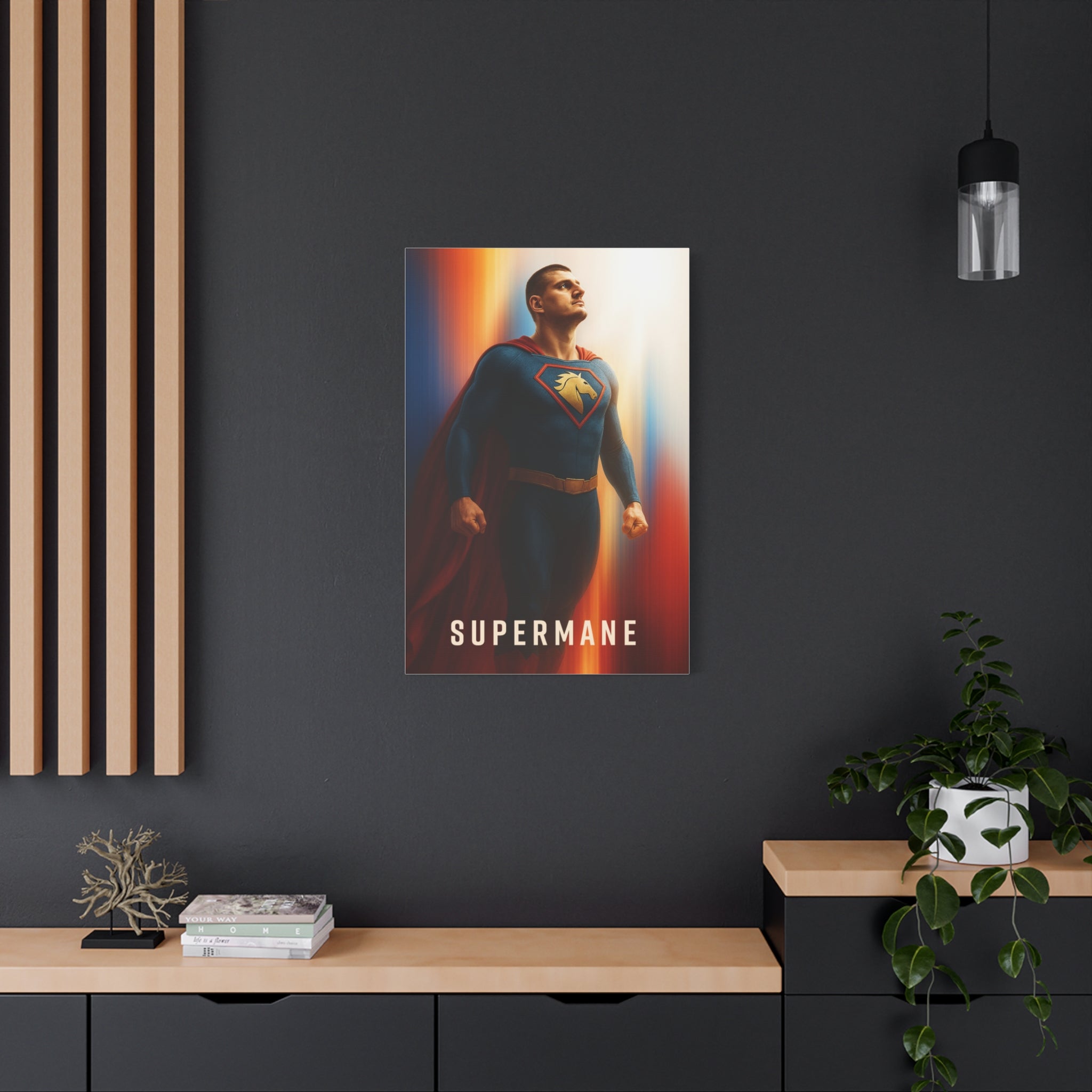 Supermane Canvas Print