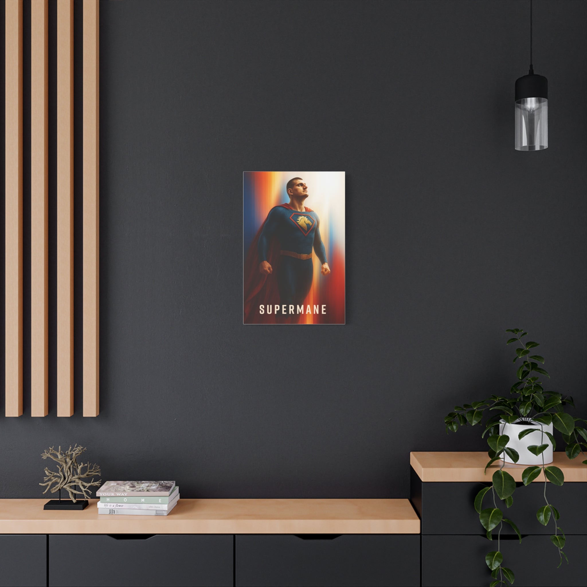 Supermane Canvas Print