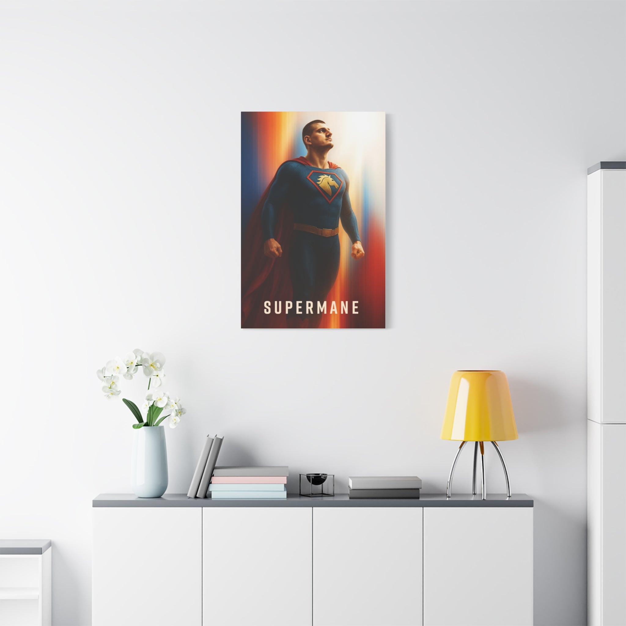 Supermane Canvas Print
