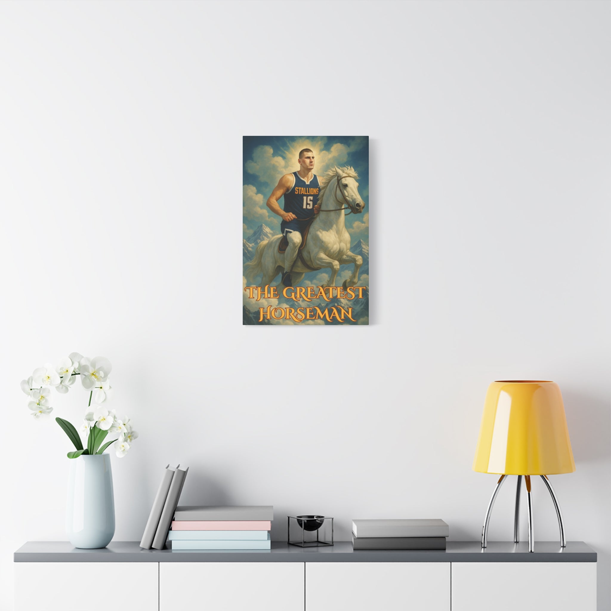 The Last Horseman Canvas Print