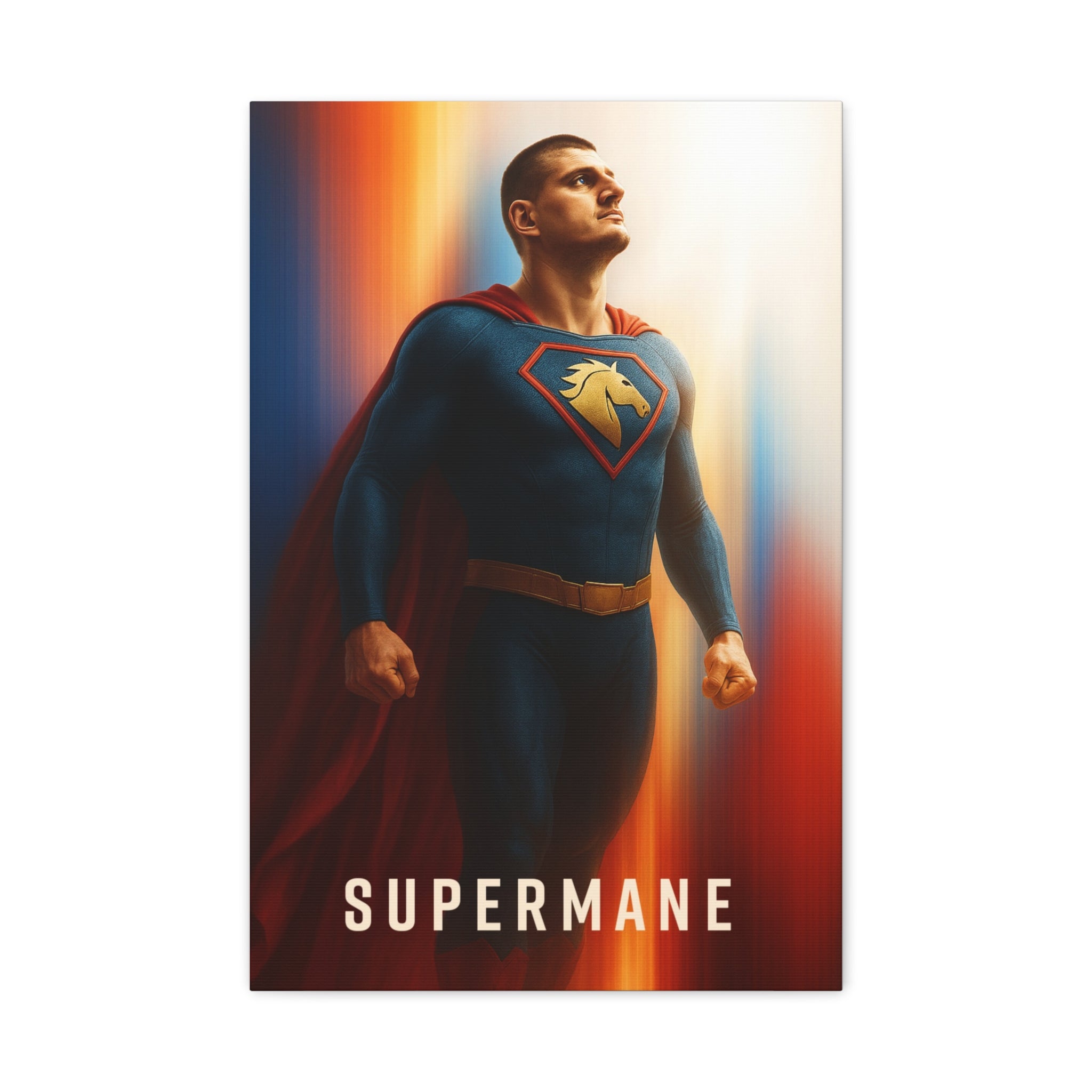 Supermane Canvas Print