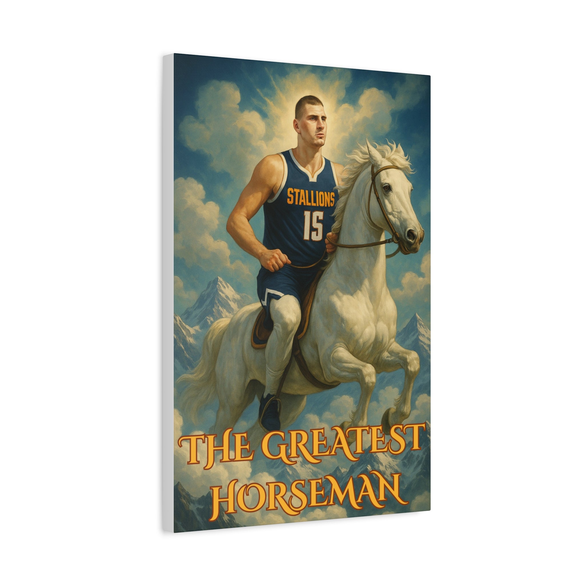 The Last Horseman Canvas Print
