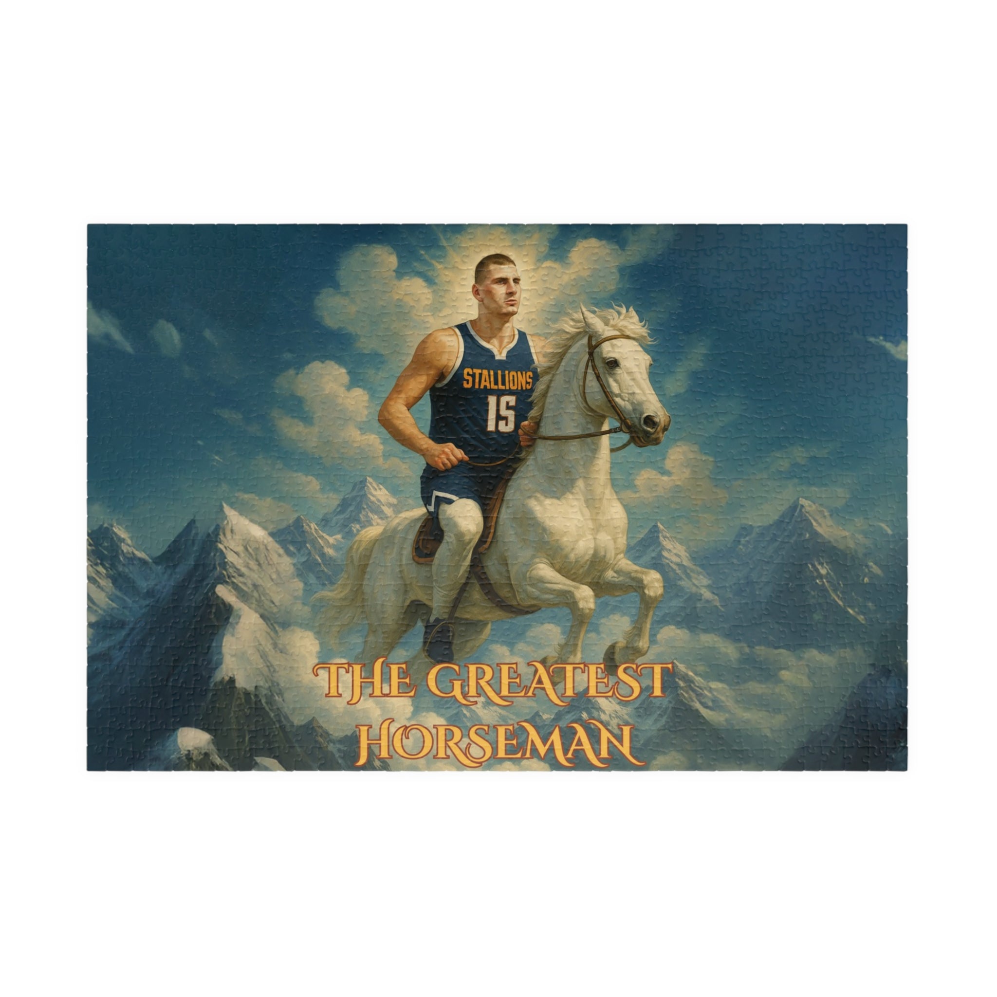 The Greatest Horseman 1014 Piece Puzzle