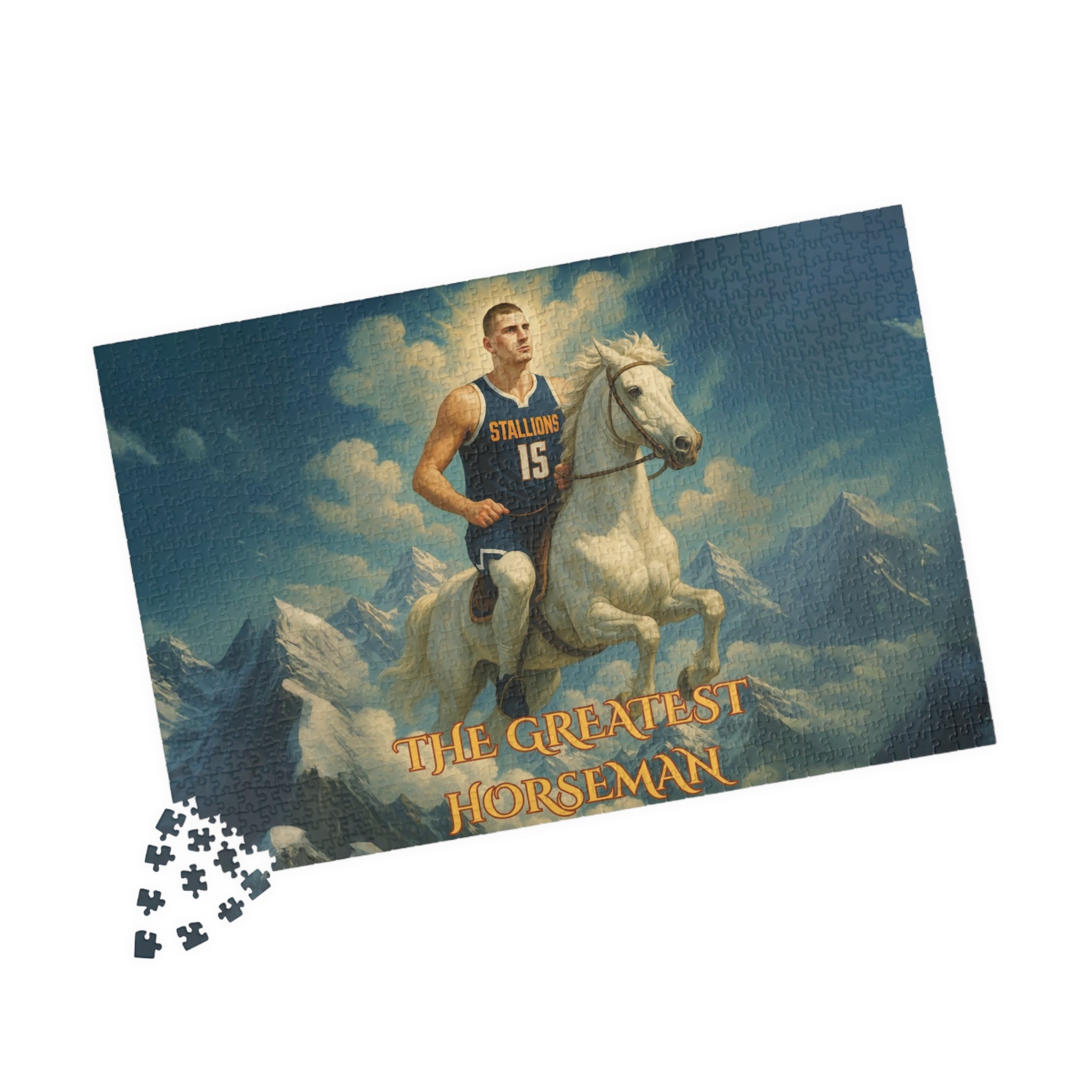 The Greatest Horseman 1014 Piece Puzzle