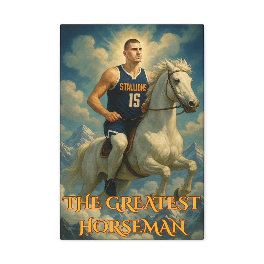The Last Horseman Canvas Print