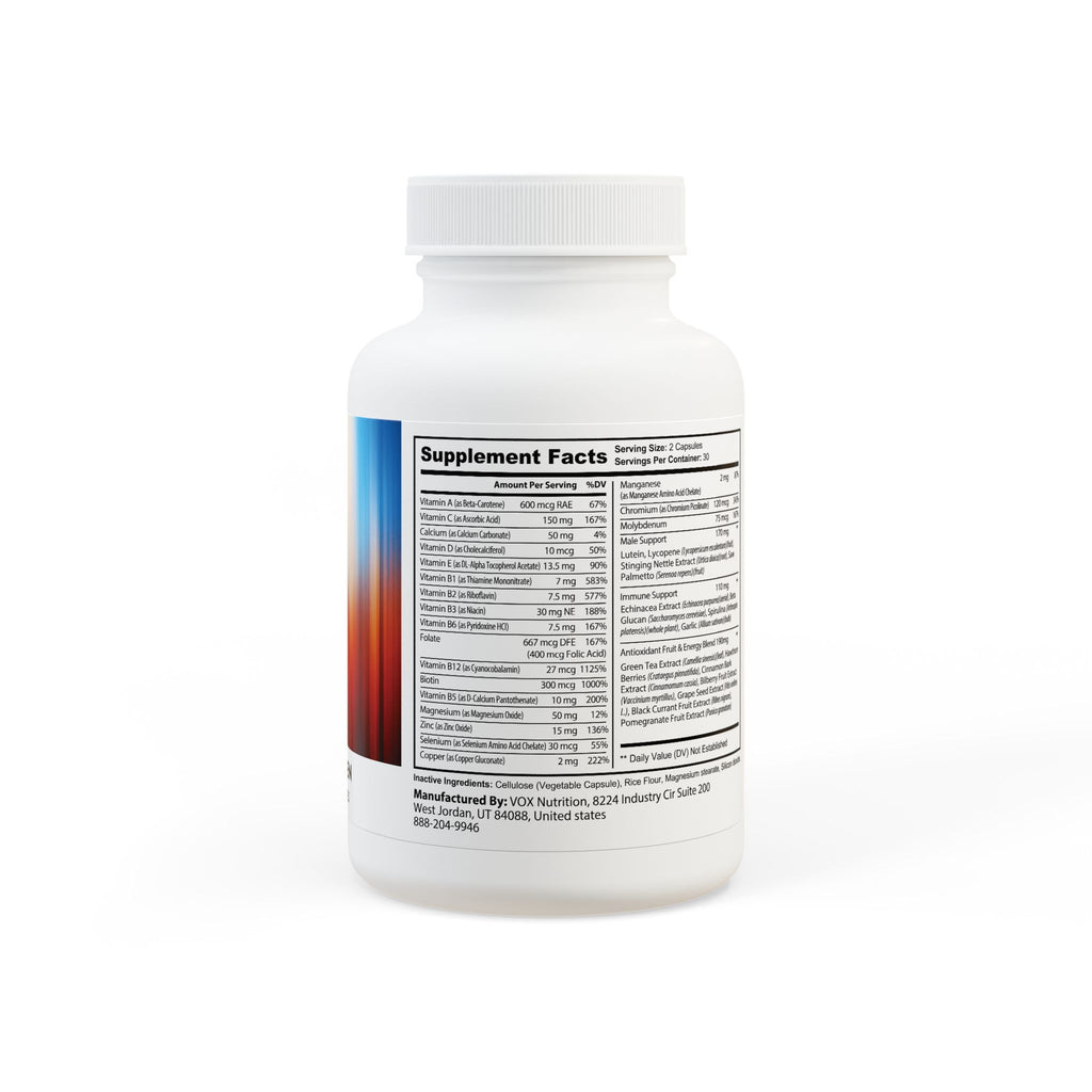 Multivitamin for Men Supplement (60 Capsules)