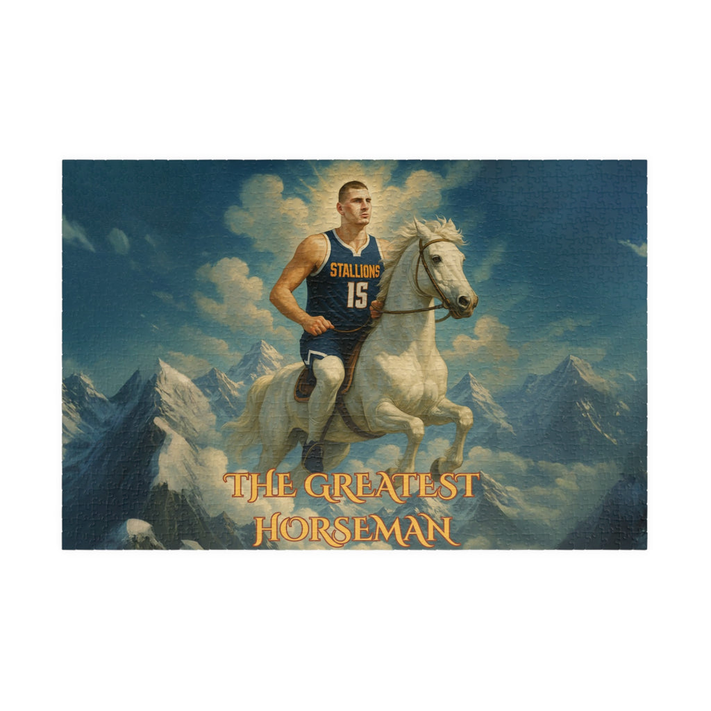The Greatest Horseman 1014 Piece Puzzle